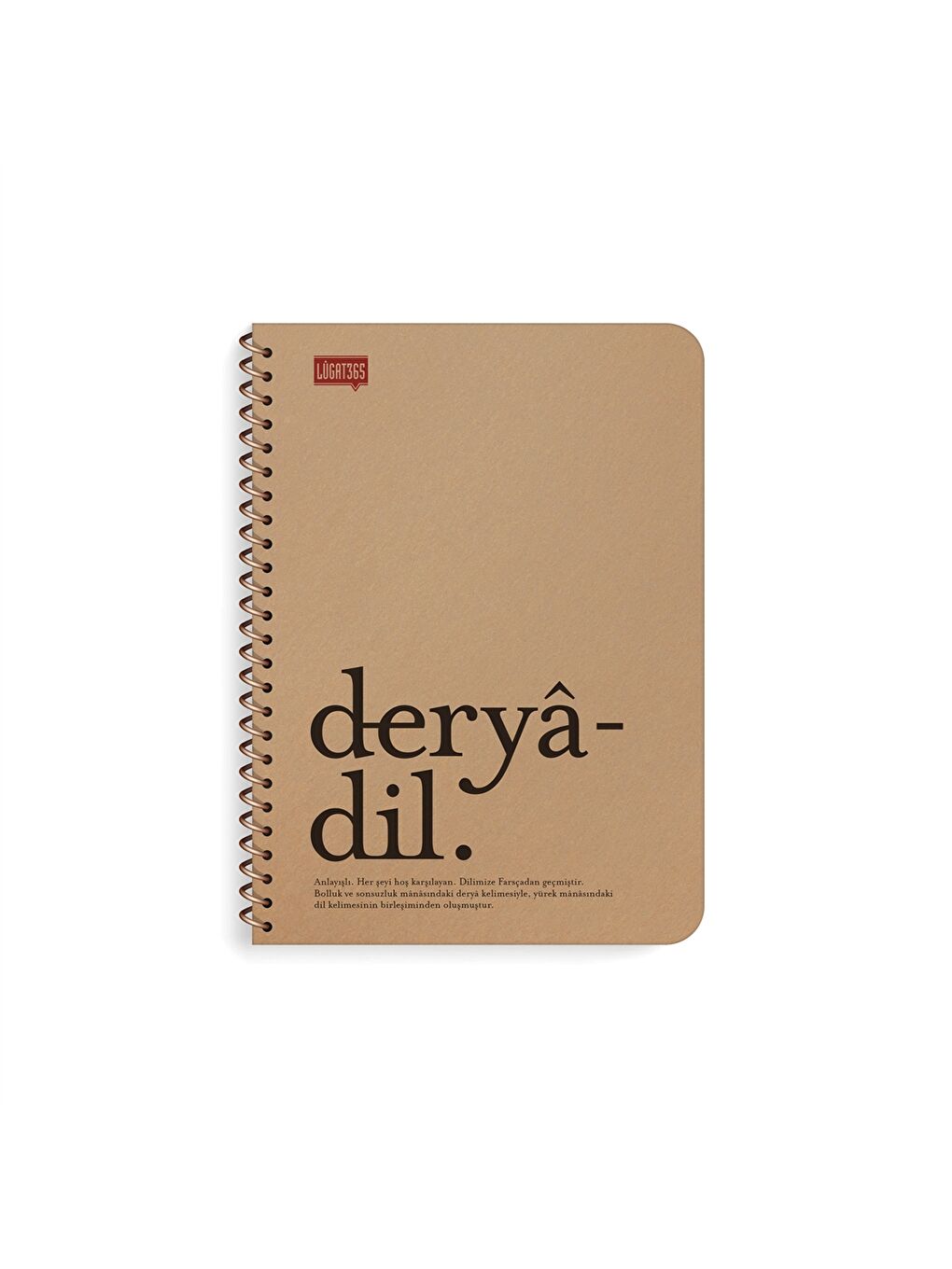 Keskin Color Kraft Kaplama Spiralli Defter 80 Yaprak