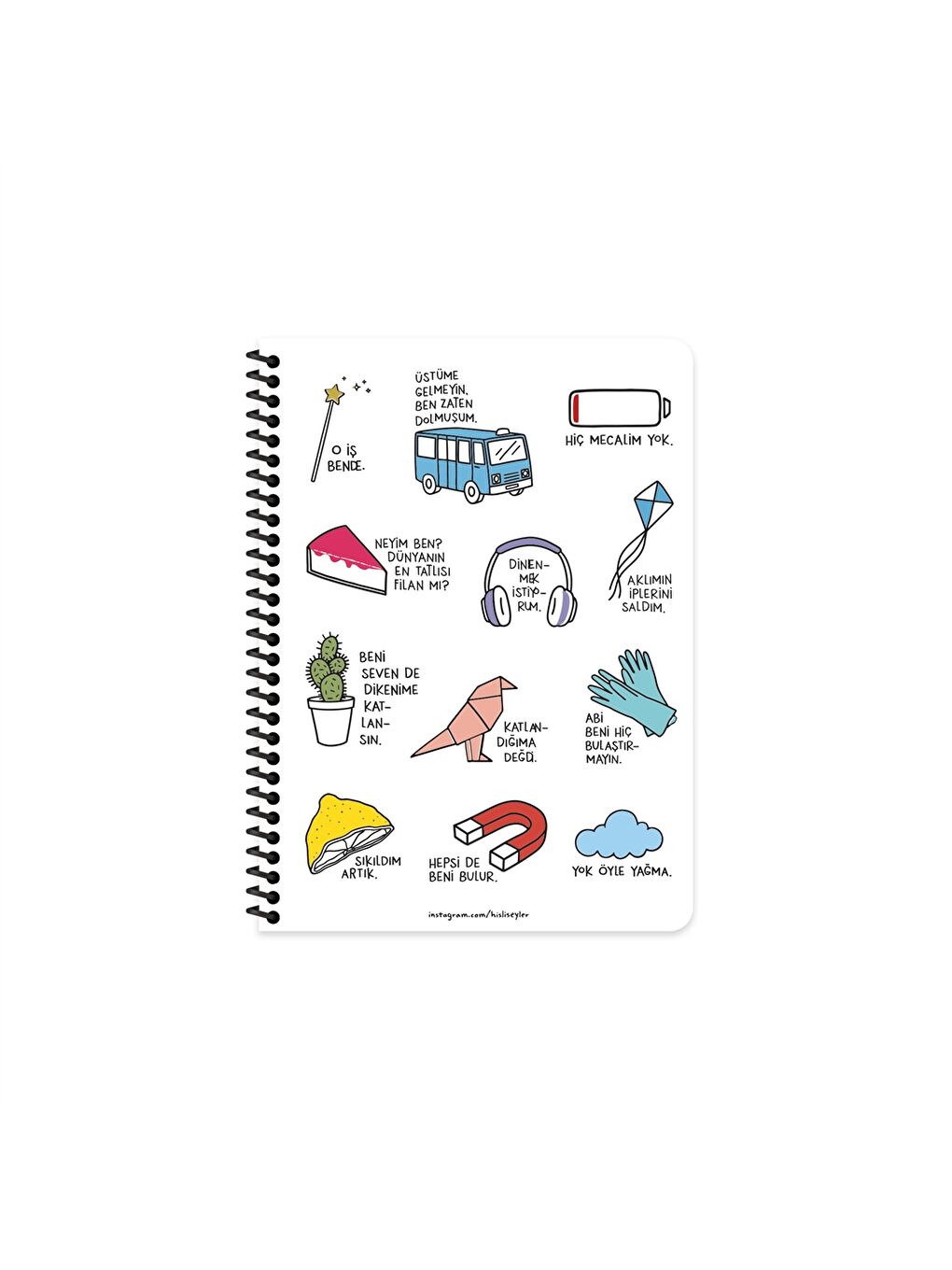 Keskin Color Stickerlı Defter 80 Yaprak-1