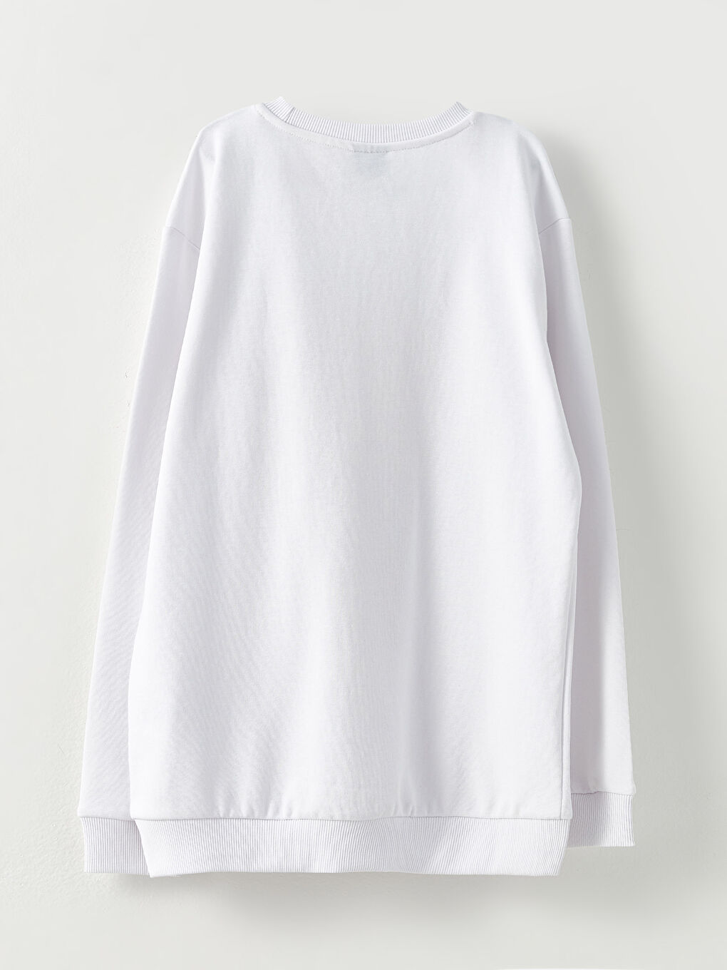 Суитшърт с кръгло деколте, отпечатан, с дълъг ръкав за момчета-1