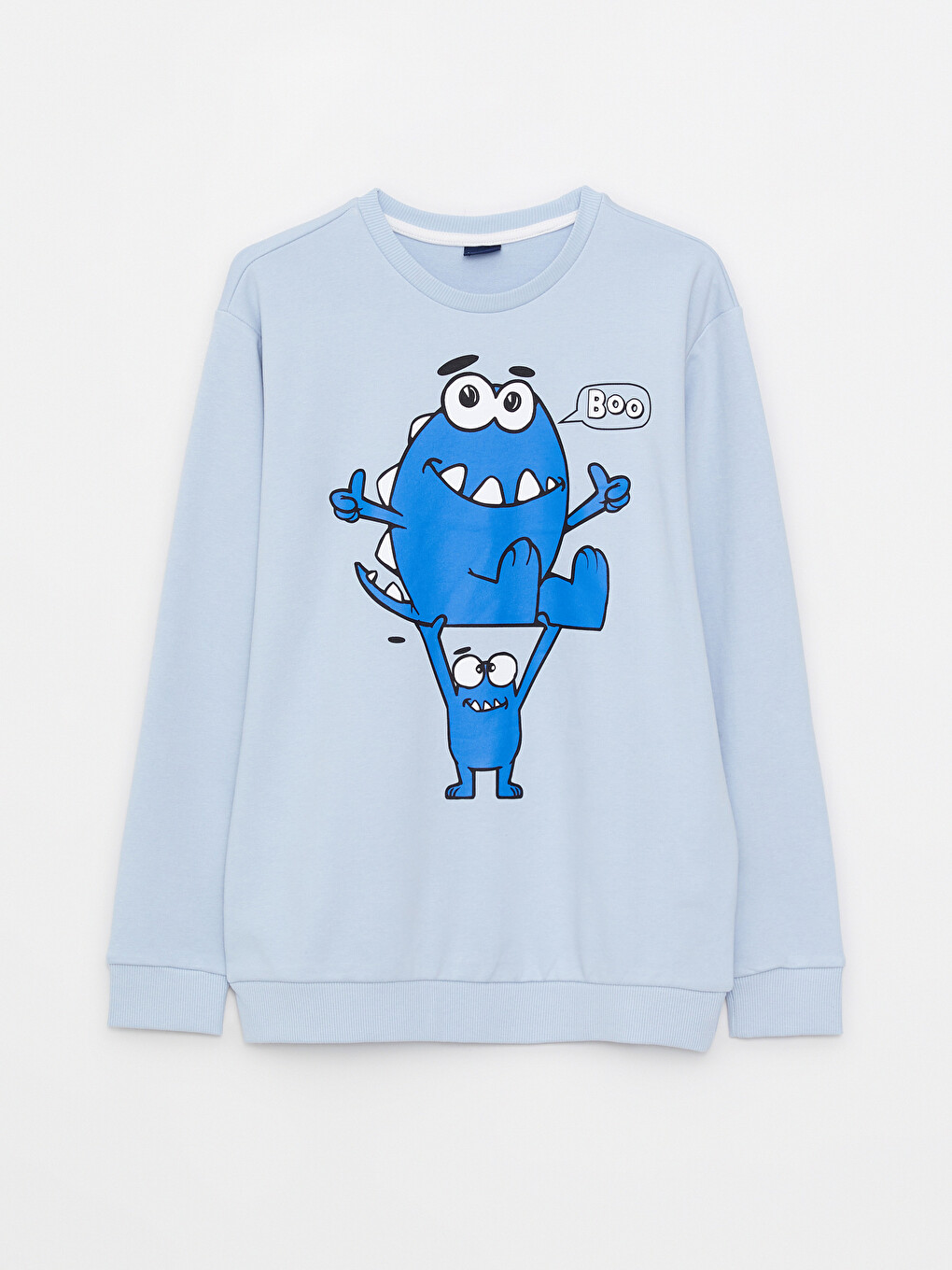 Sweat-shirt À Col Rond Imprimé À Manches Longues Pour Garçons