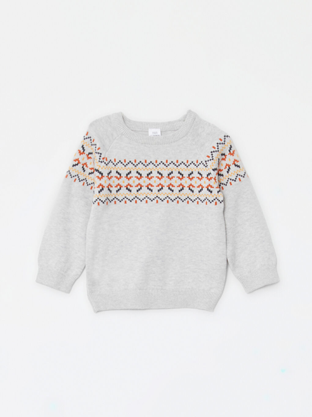 Ensemble Pull en Tricot à Col Rond à Manches Longues Imprimé pour Garçon Bébé et Pantalon Lot de 2-1