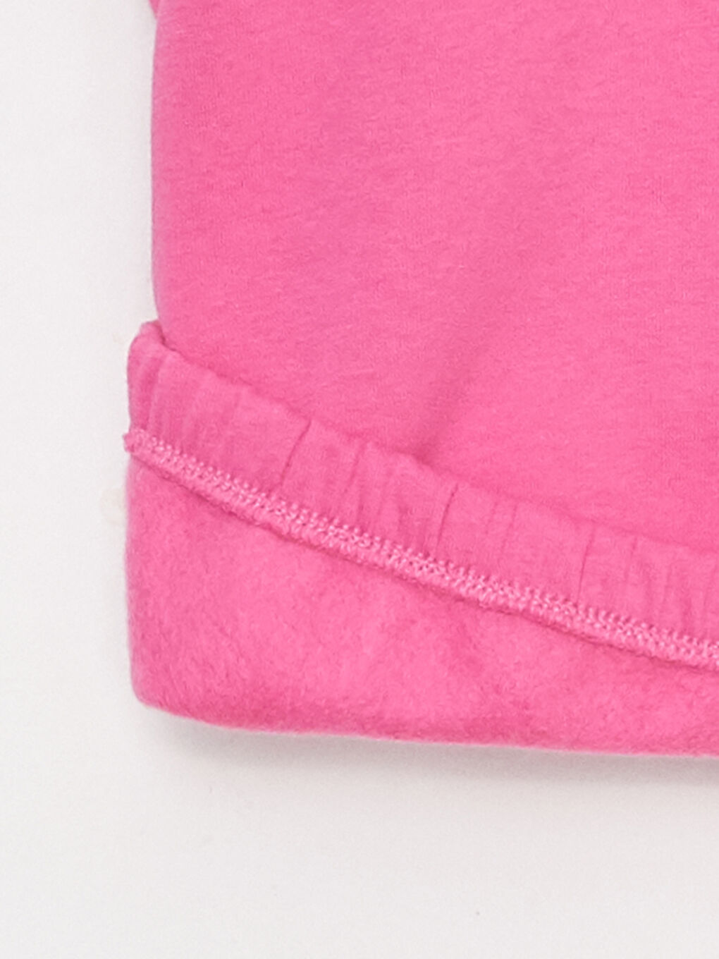 Pembe Kapüşonlu Baskılı Uzun Kollu Kız Çocuk Sweatshirt ve Eşofman Altı-3