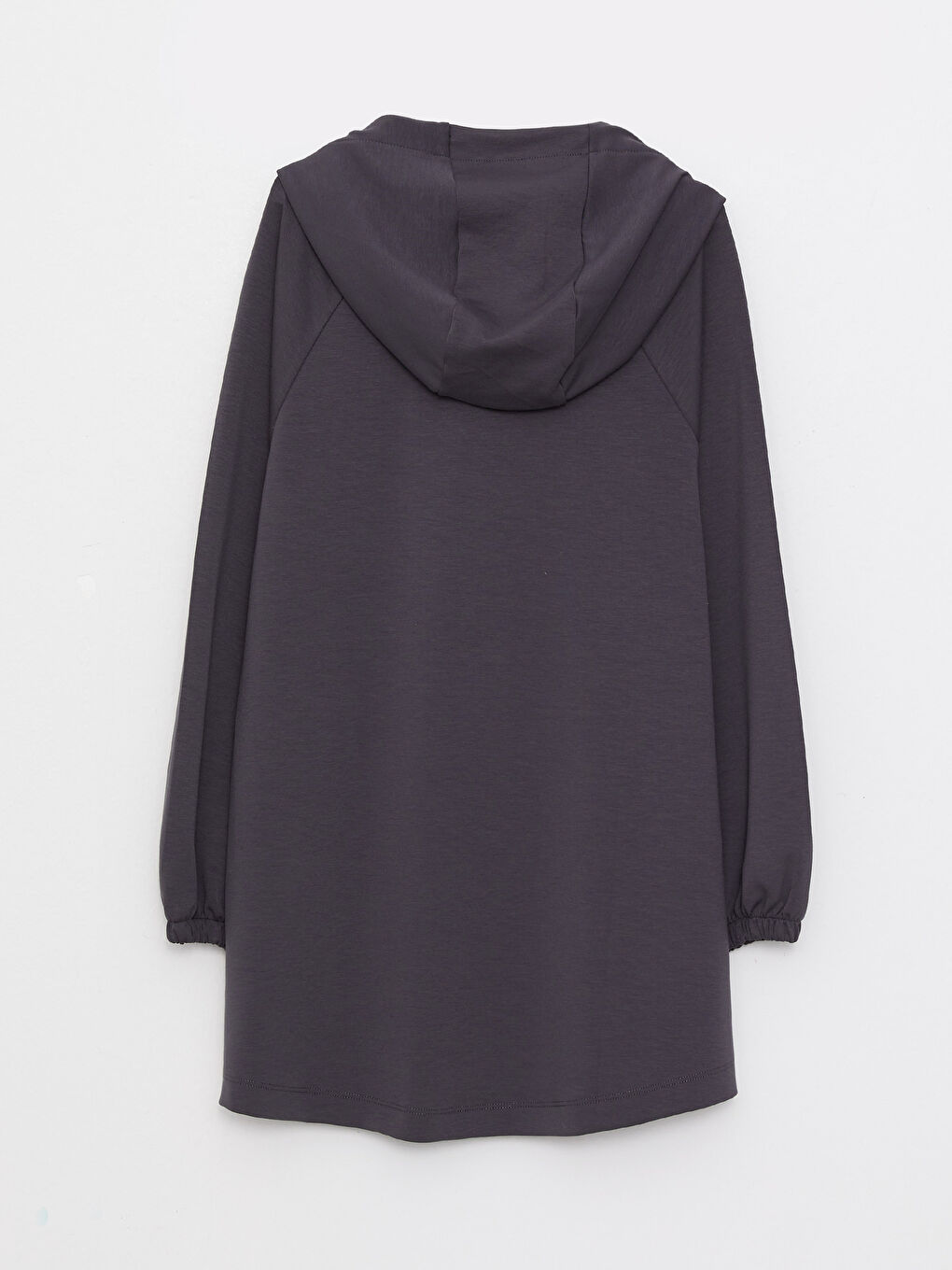 LCW Modest Hooded Printed Long Sleeve Oversize Women's Tunic -W2DJ58Z8-SMY