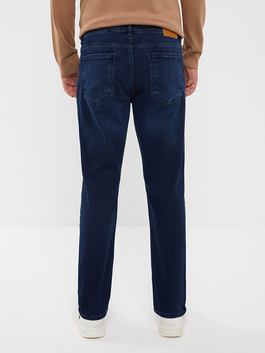 Lacivert Regular Fit Erkek Jean Pantolon-4