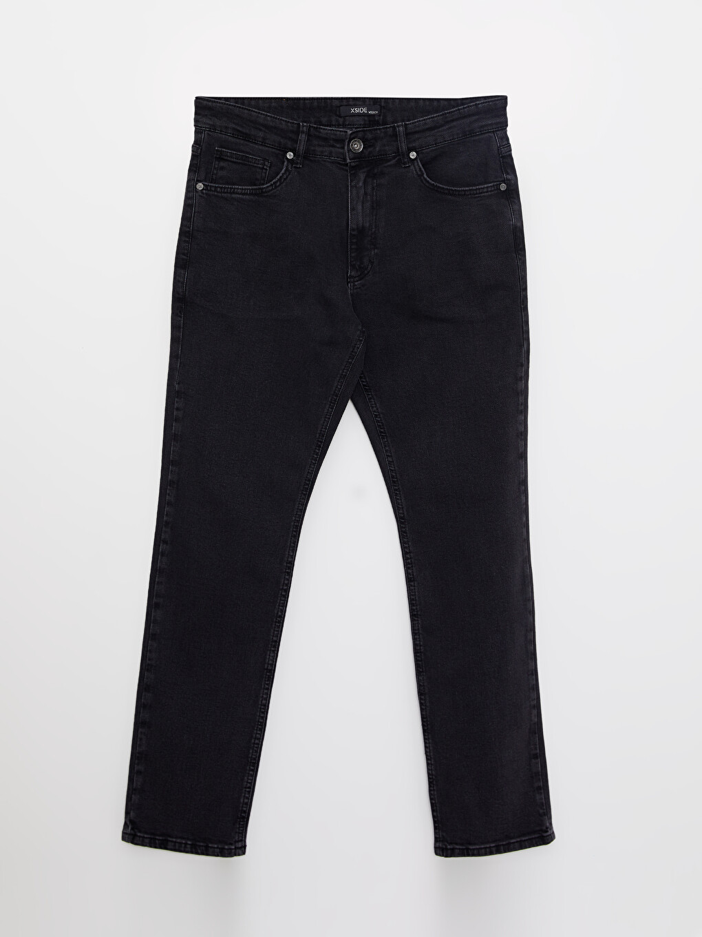 Antrasit Regular Fit Erkek Jean Pantolon-5