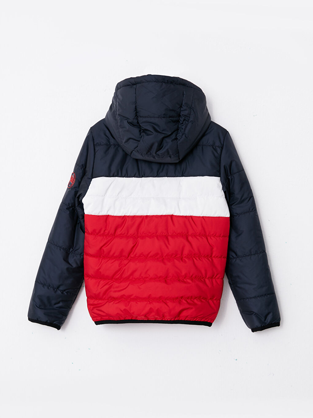 SOUTHBLUE Hooded Boy Puffer with Color Block -W2DK38Z4-S9P