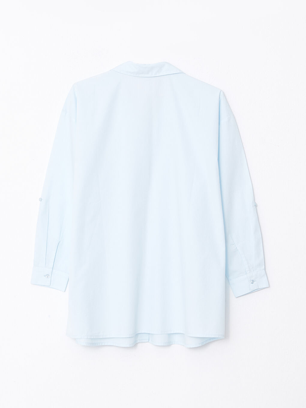 LCWAIKIKI Maternity Buttoned Regular Long Sleeve Poplin Maternity Shirt -W2DK60Z8-PPZ
