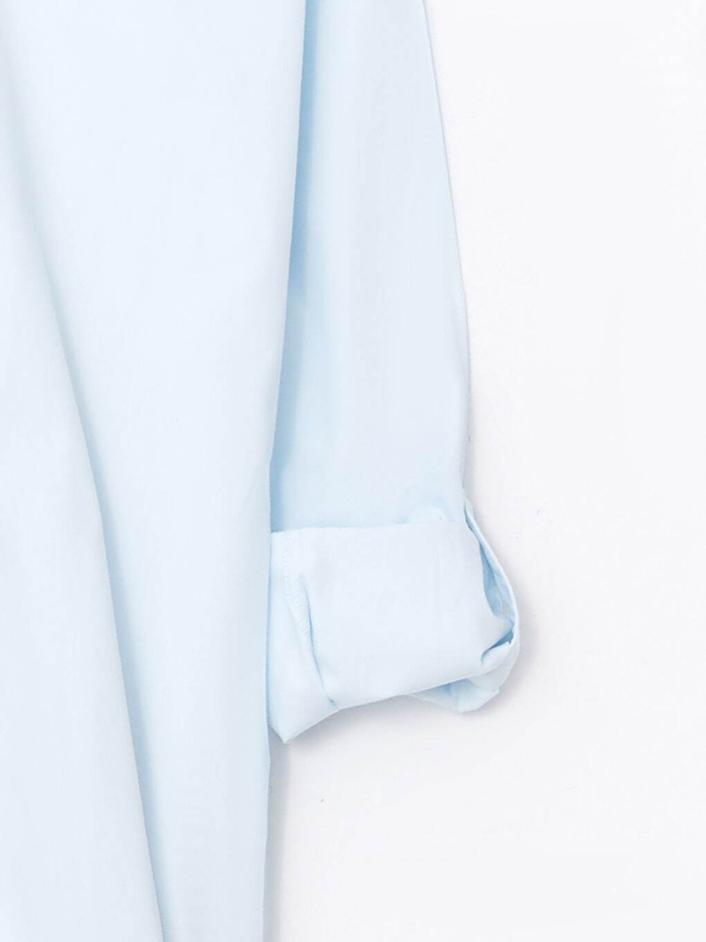 LCWAIKIKI Maternity Buttoned Regular Long Sleeve Poplin Maternity Shirt -W2DK60Z8-PPZ