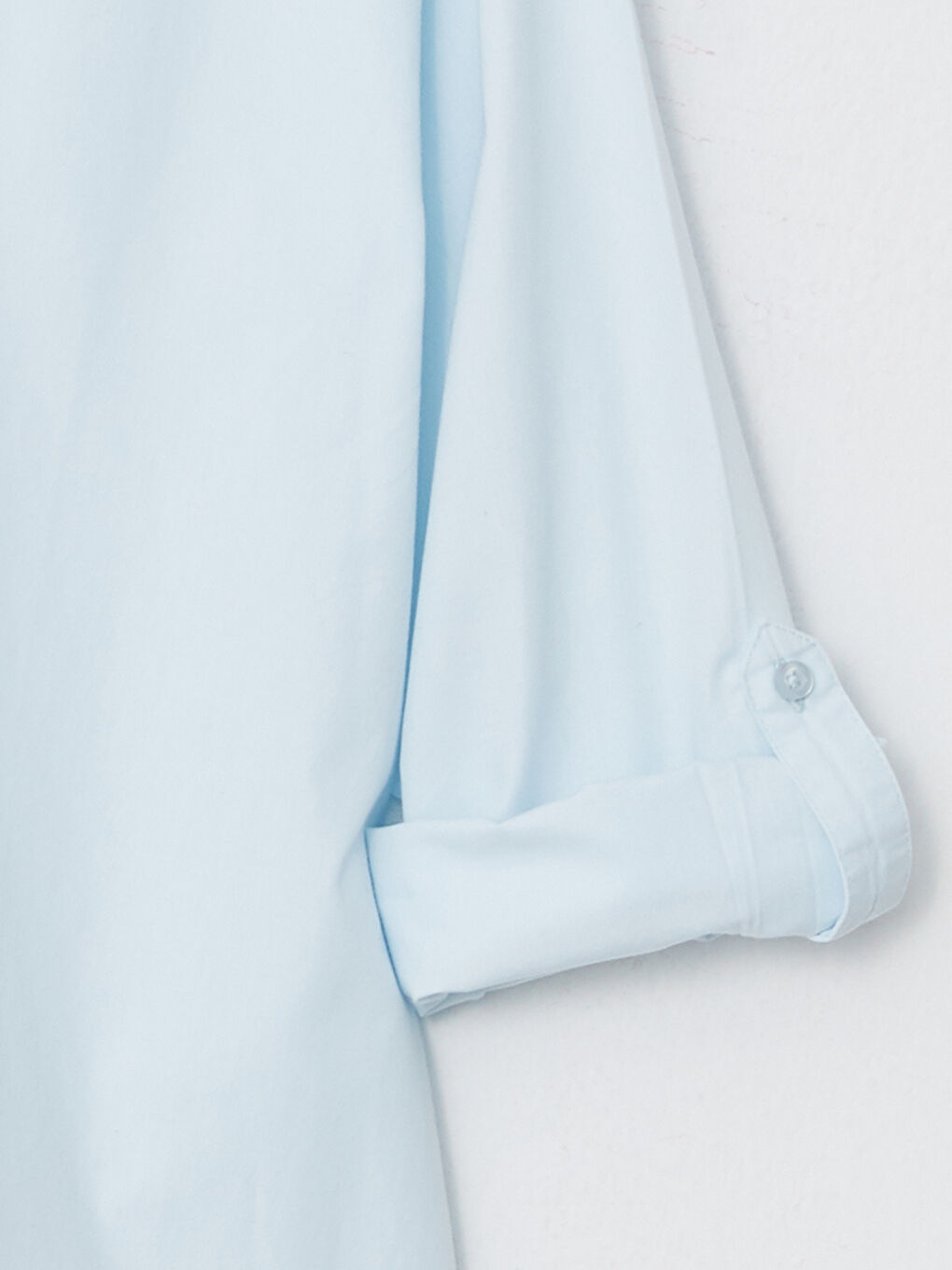 LCWAIKIKI Maternity Buttoned Regular Long Sleeve Poplin Maternity Shirt -W2DK60Z8-PPZ