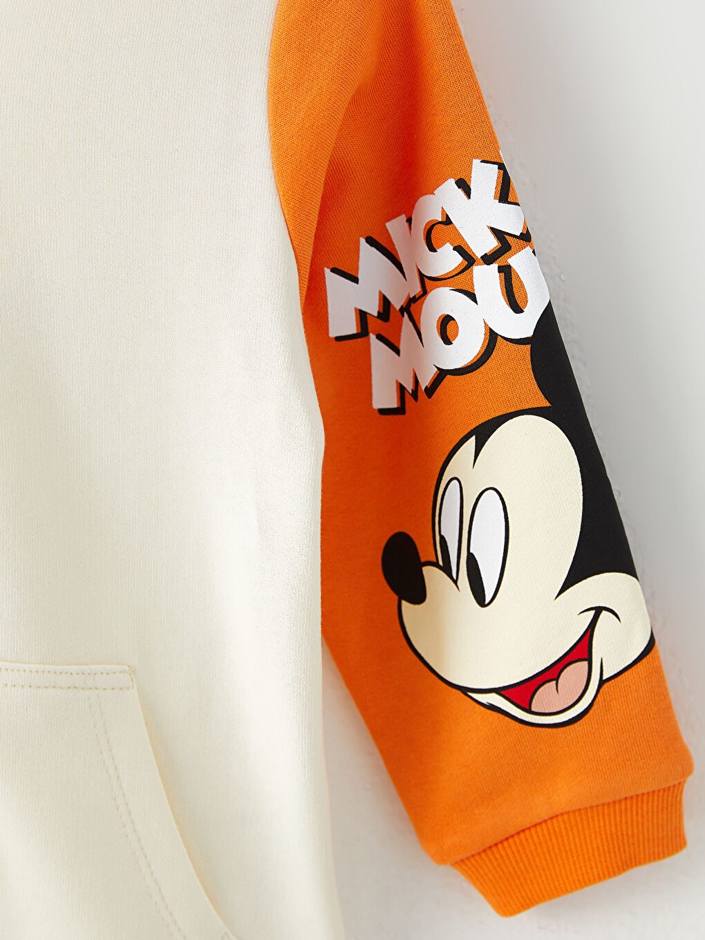 Hooded Long Sleeve Disney Printed Baby Boy Sweatshirt-2