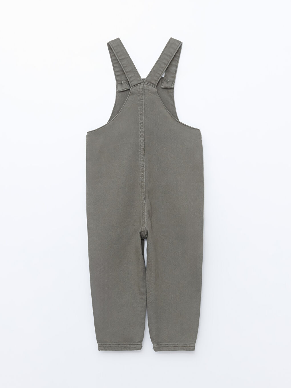 Boy GREEN Denim Dungarees -W2DL24Z1-S3L