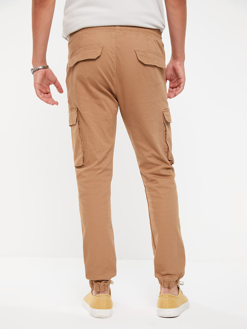 XSIDE Devetüyü Slim Fit Gabardin Erkek Kargo Pantolon - 3