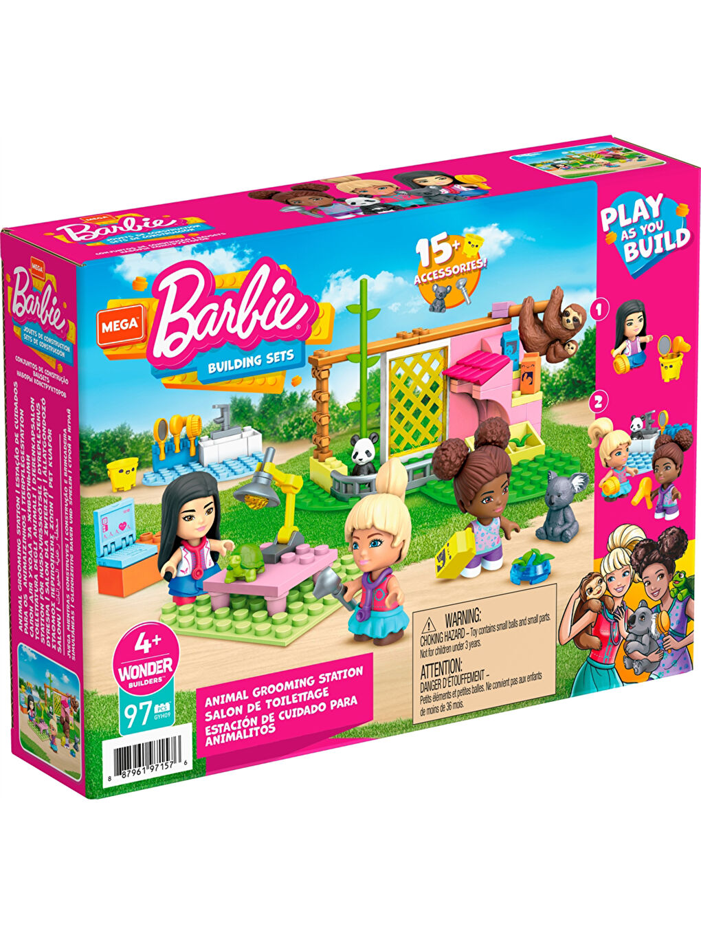 Kız Çocuk Barbie Oyuncak Seti