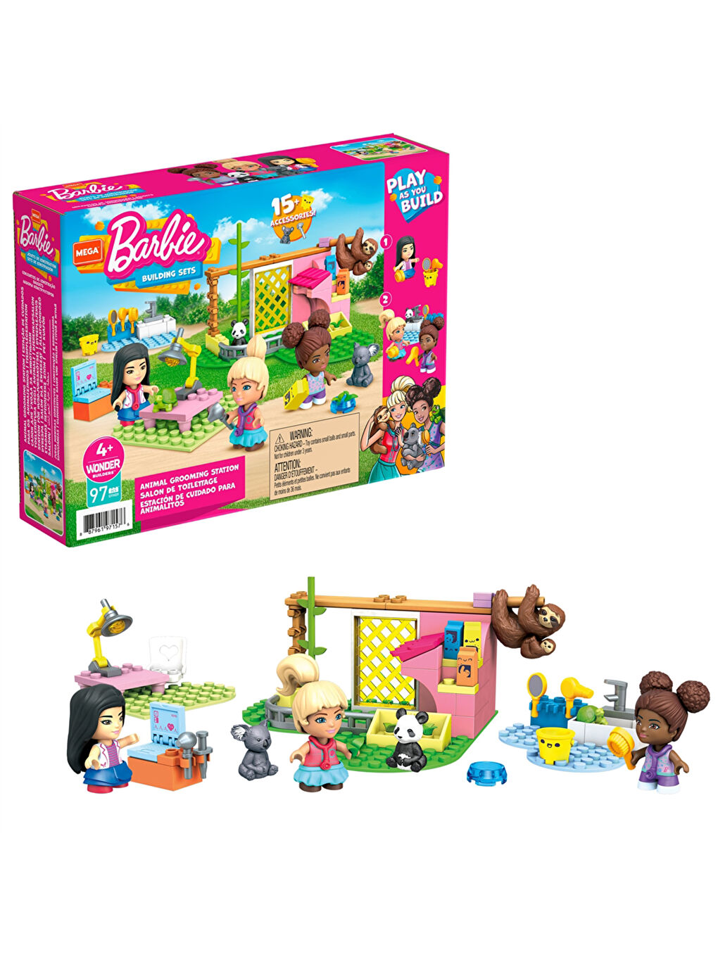 Kız Çocuk Barbie Oyuncak Seti-3