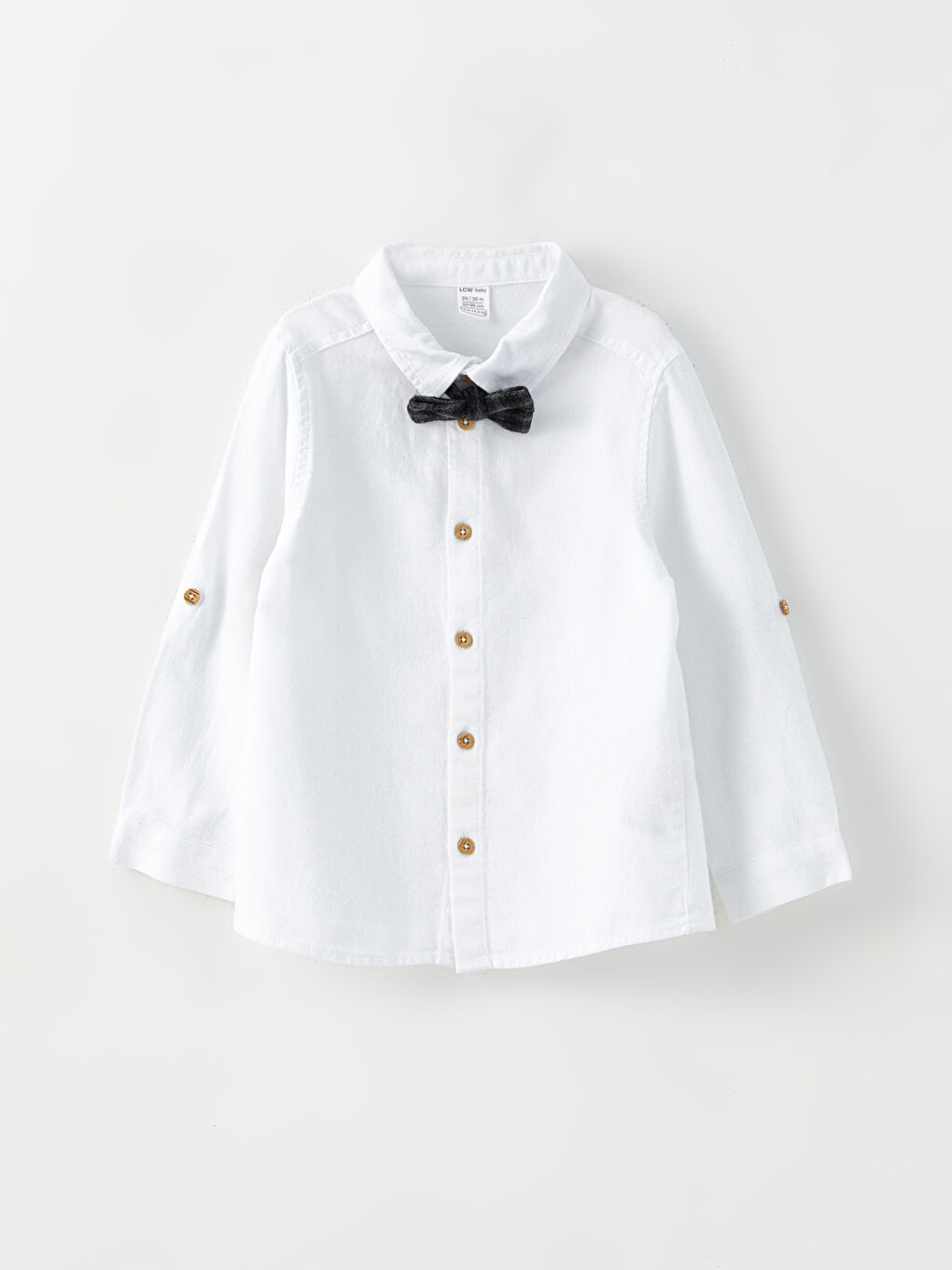 Set Bebeluși Băieți Cămașă Guler Mânecă Lungă Pachet de 4-5