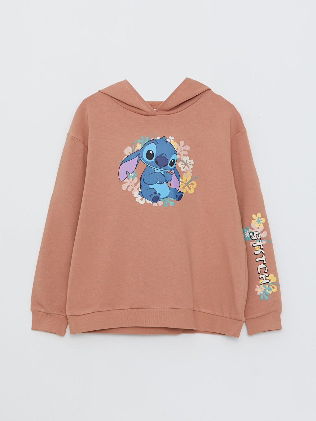 ليلو وستيتش مطبوع كم طويل سويت شيرت للسيدات طقم أم وابنتها-5