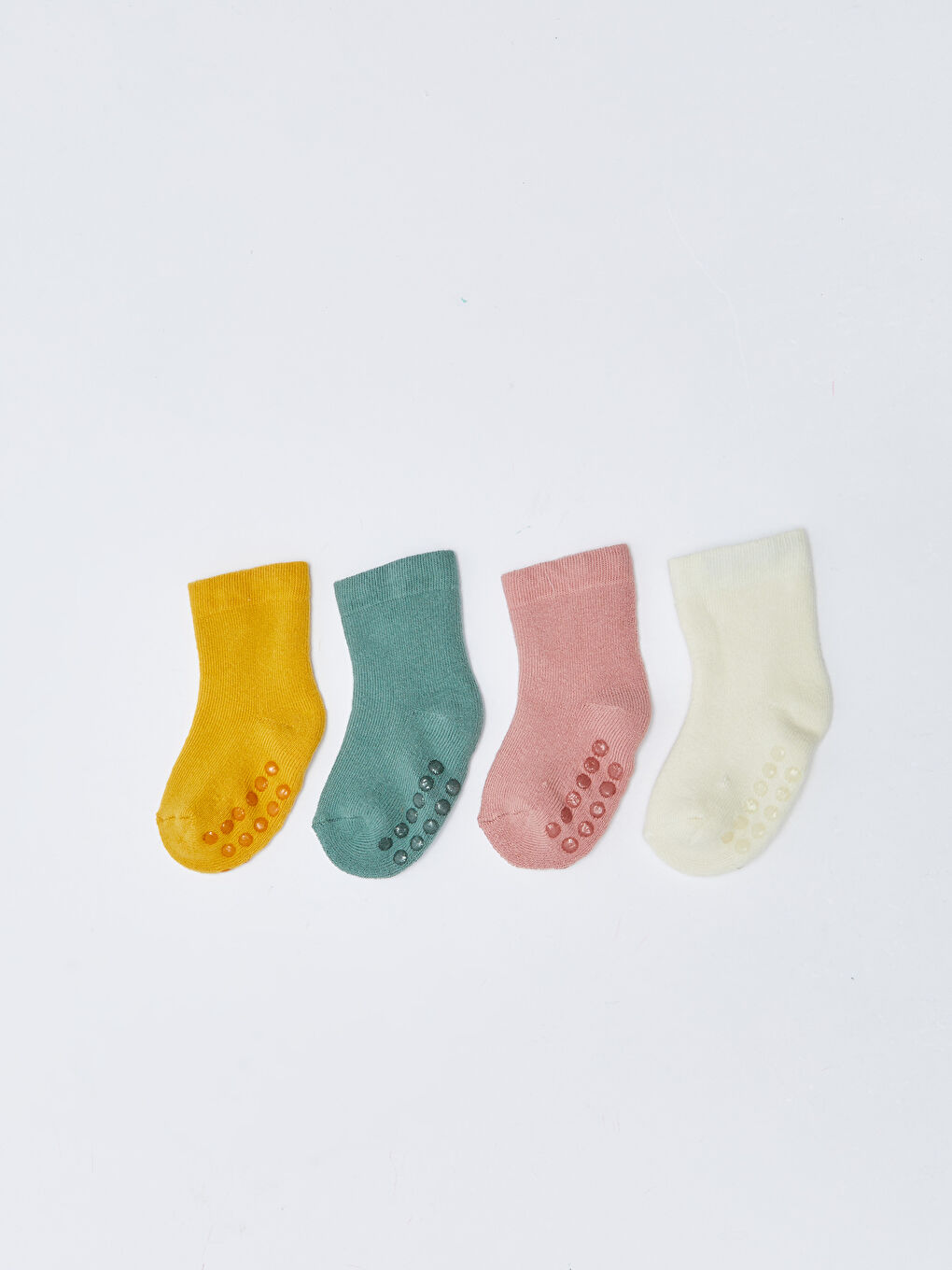 LCW baby Basic Kız Bebek Havlu Soket Çorap 4'lü -W2DM17Z1-RZ7