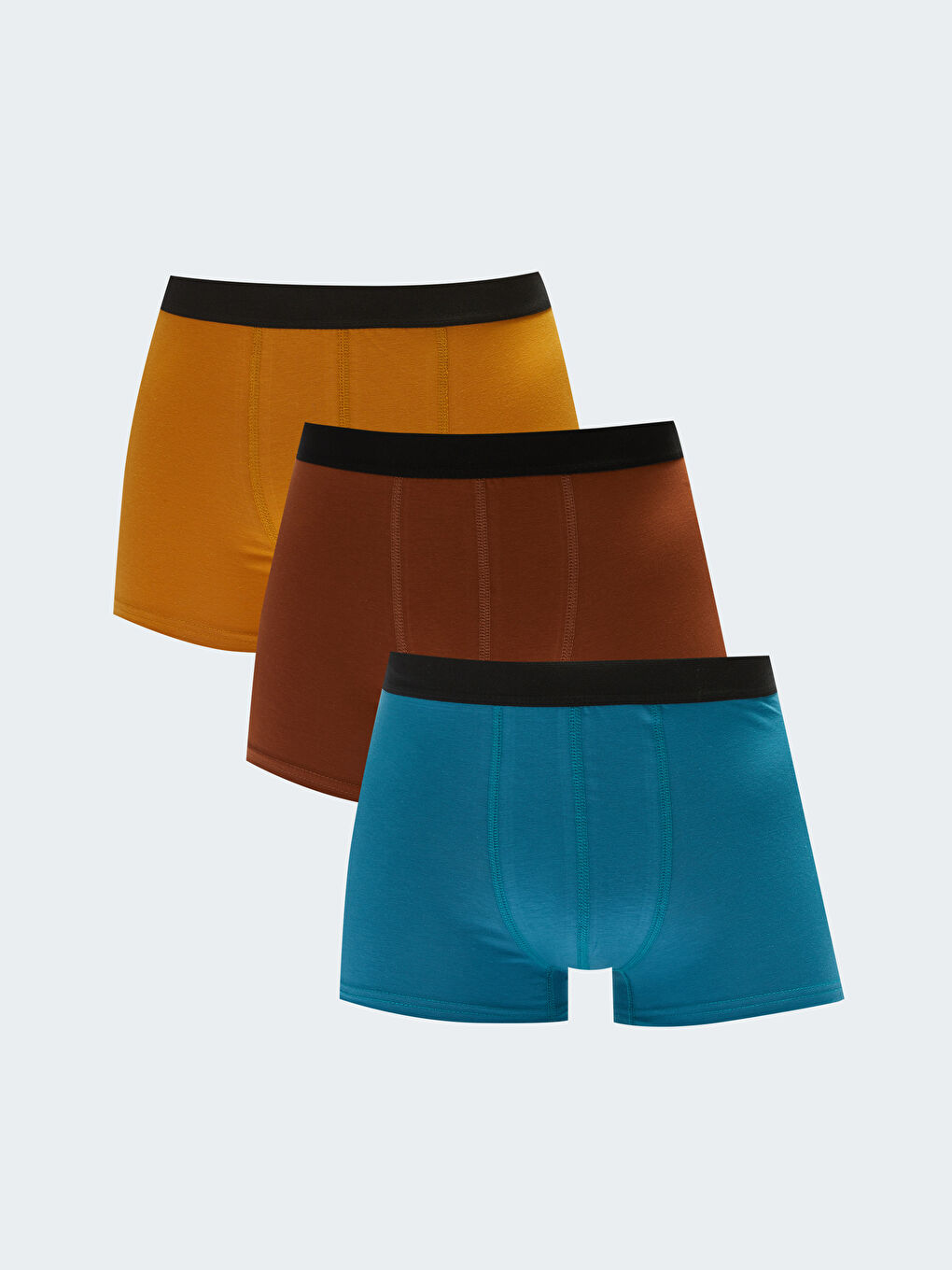 LC WAIKIKI Standart Kalıp Pamuklu Esnek Erkek Boxer 3'lü