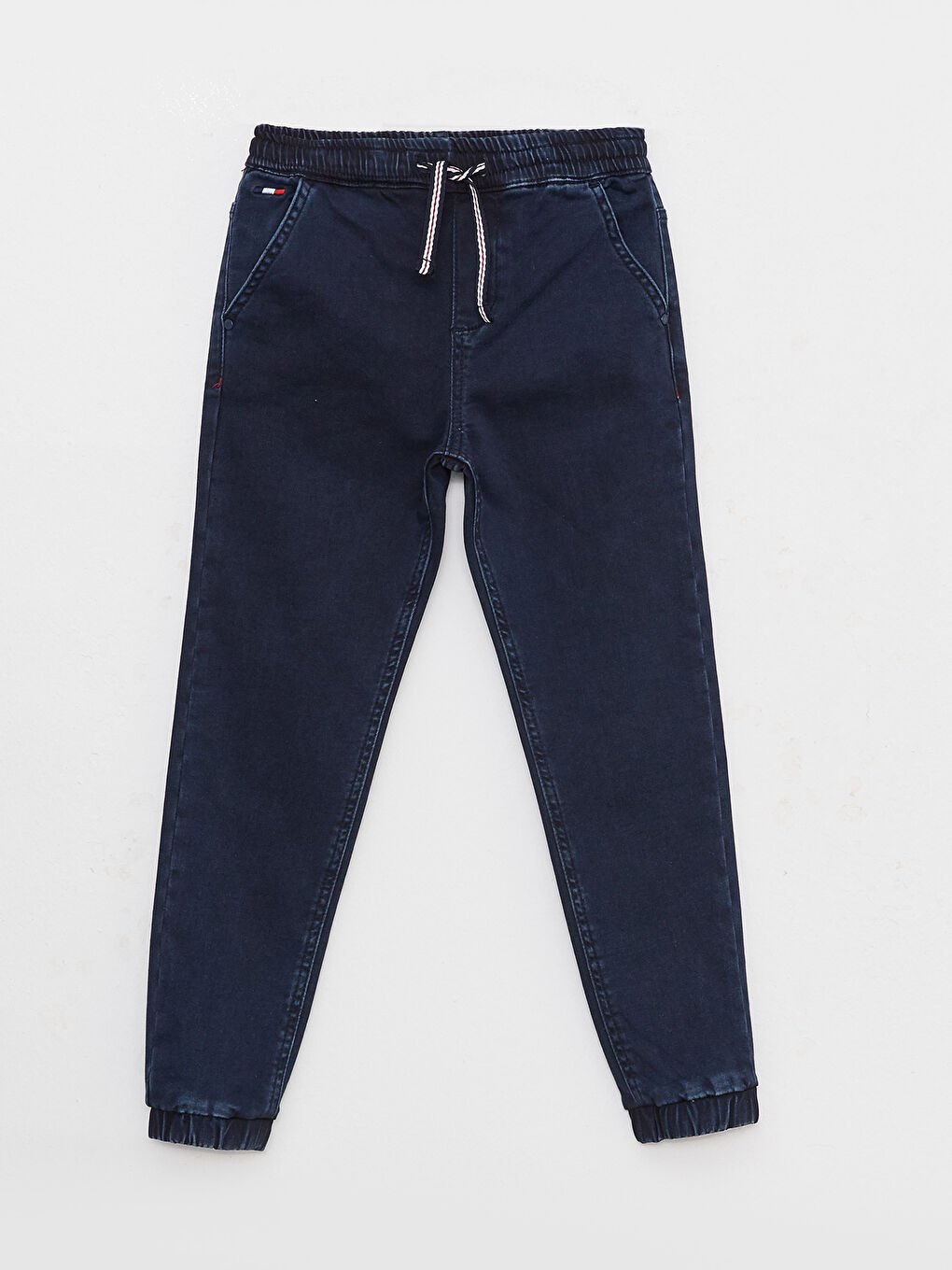 SOUTHBLUE Orta İndigo Rodeo Beli Lastikli Basic Erkek Çocuk Jean Jogger Pantolon - 7