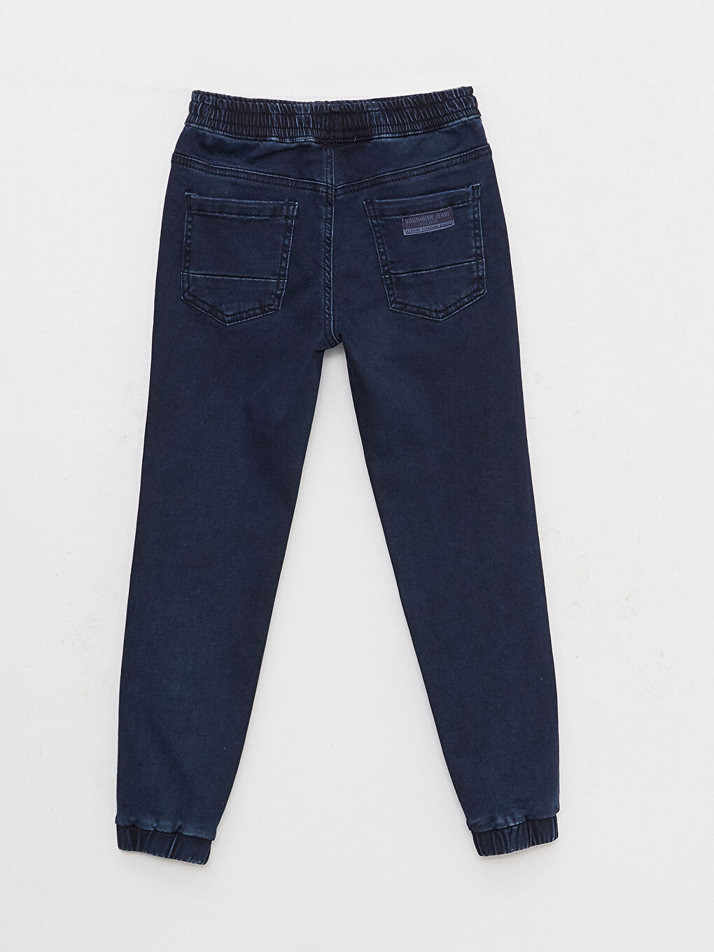 SOUTHBLUE Orta İndigo Rodeo Beli Lastikli Basic Erkek Çocuk Jean Jogger Pantolon - 8