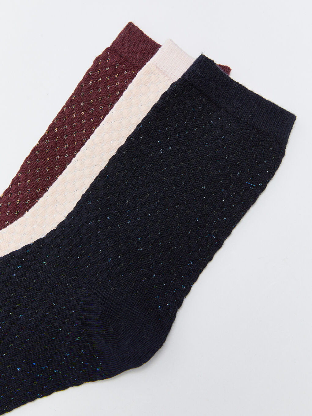 جوارب الكاحل منقوشة للسيدات - عبوة من ٣ قطع-2
