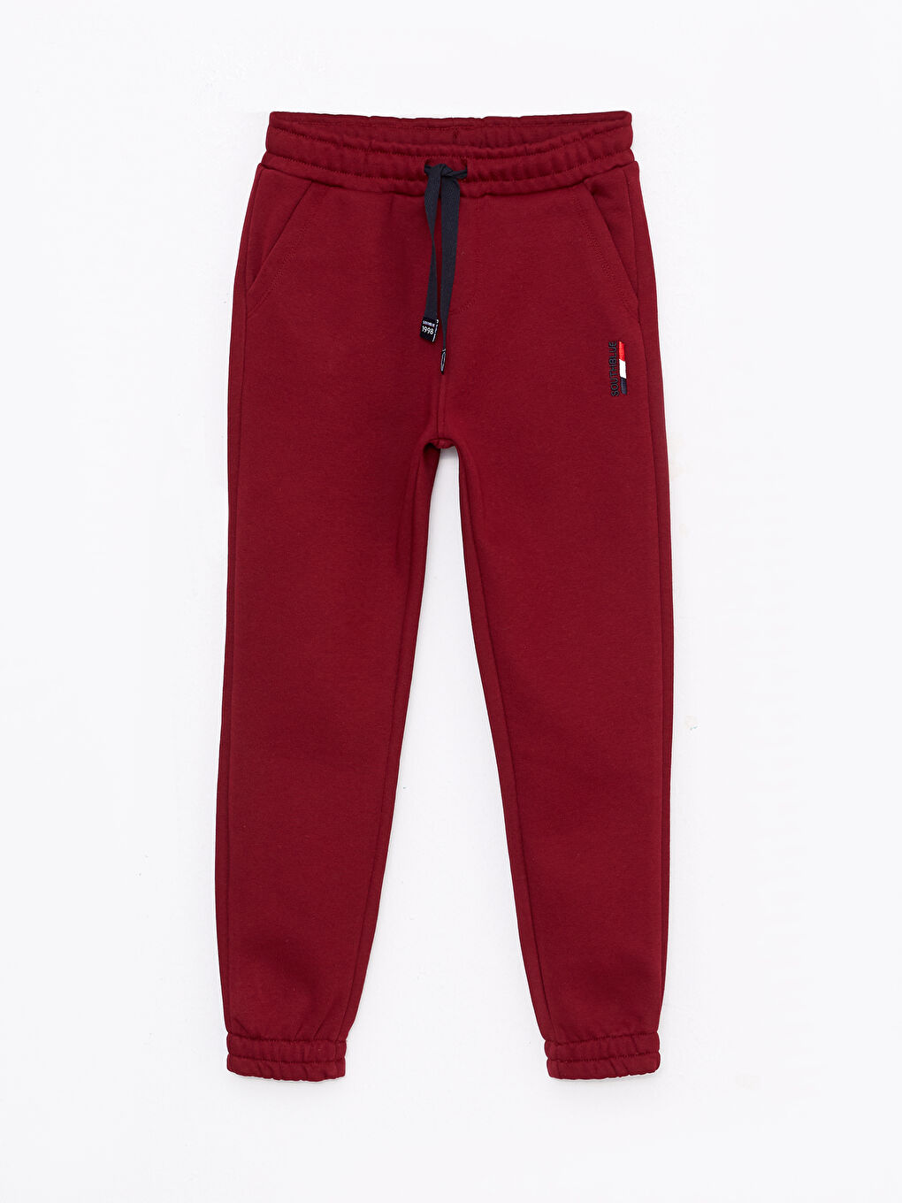 Elastic Waist Embroidery Detailed Boy Jogger Sweatpants-4