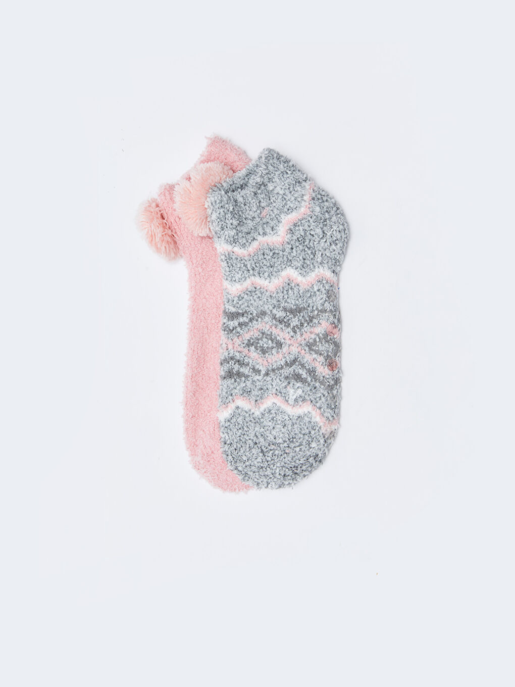 Patterned Women's Homewear Socks 2 Pack-1