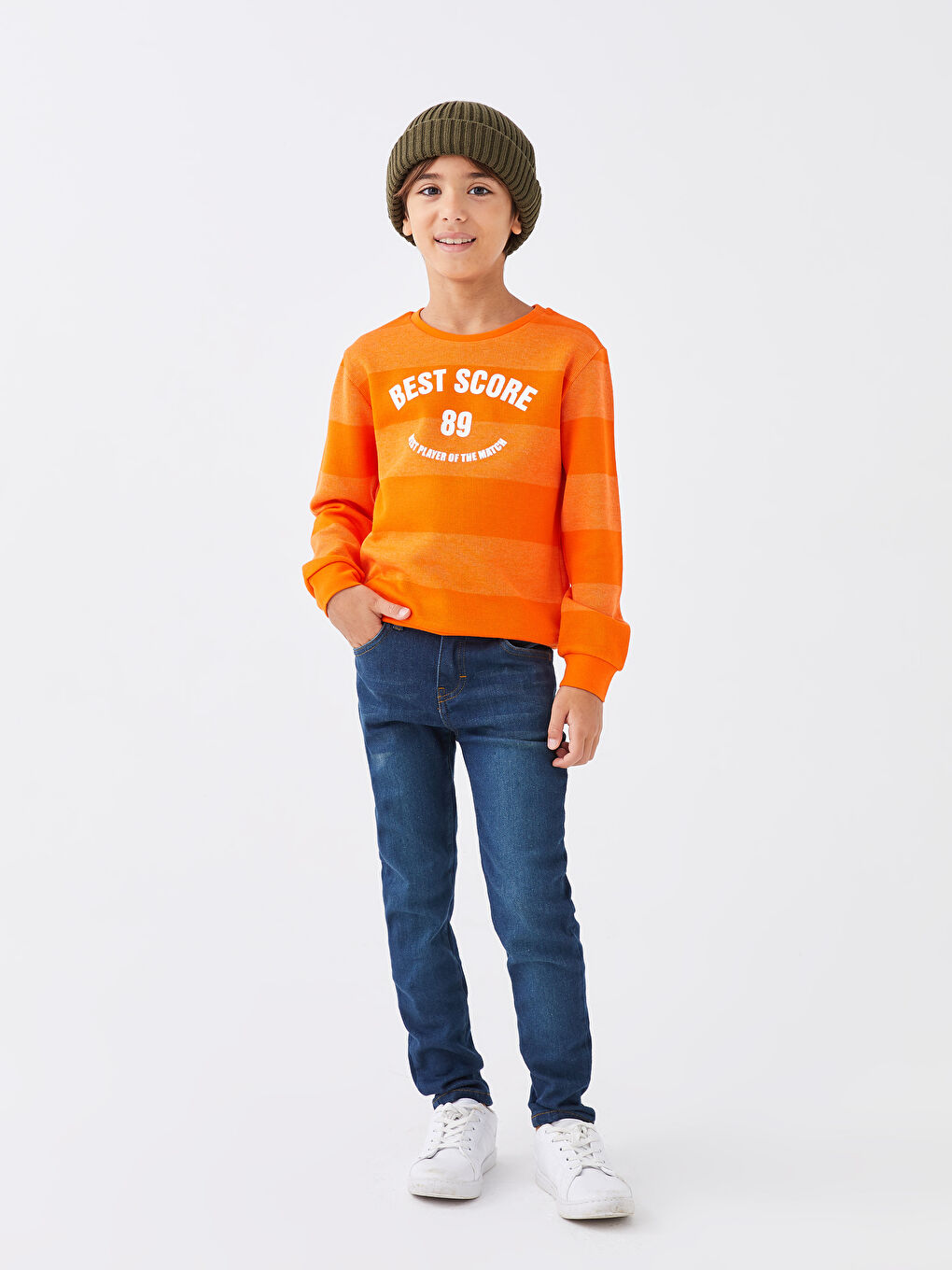 LCW Kids Super Skinny Fit Boy Denim Trousers -W2DN36Z4-JVV