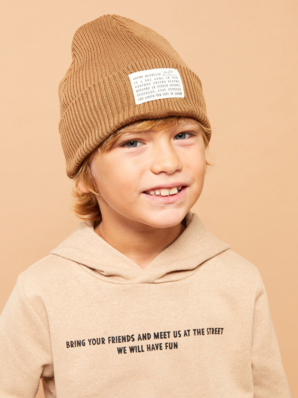 LCW ACCESSORIES Label Embroidered Boys Beanie -W2DO15Z4-LV0