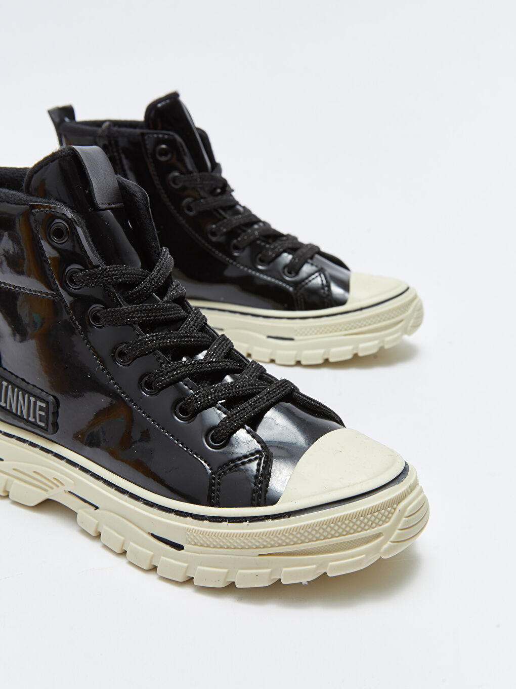 LCW STEPS Minnie-Maus-Lizenzierte Reißverschluss- und Schnürsenkel-Stiefel für Mädchen -W2DO38Z4-HUC