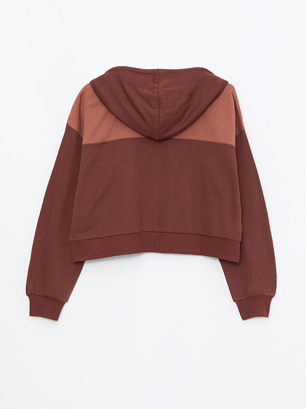 XSIDE ACTIVE Hooded Long Sleeve Women's Sweatshirt with Color Block -W2DO64Z8-RFT