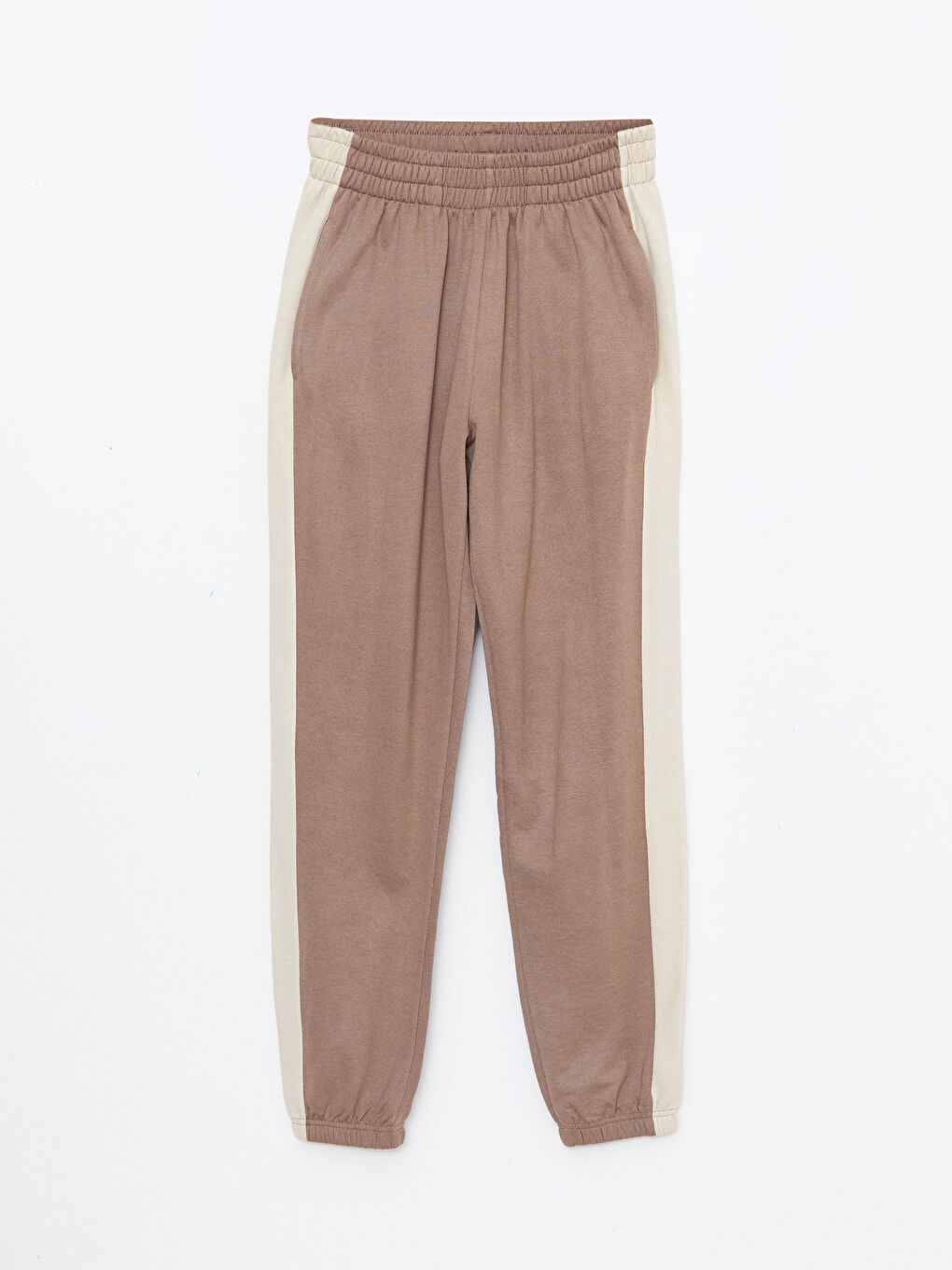 XSIDE ACTIVE Elastic Waist Women's Jogger Sweatpants with Color Block -W2DO82Z8-T18