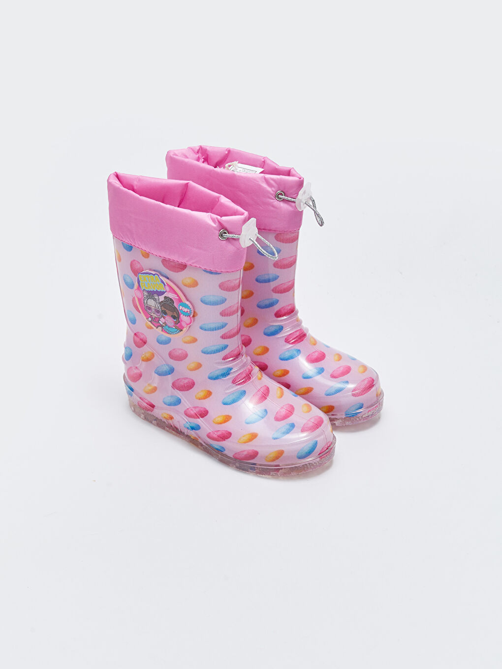 Pembe LOL Lisanslı Kız Çocuk Yağmur Botu