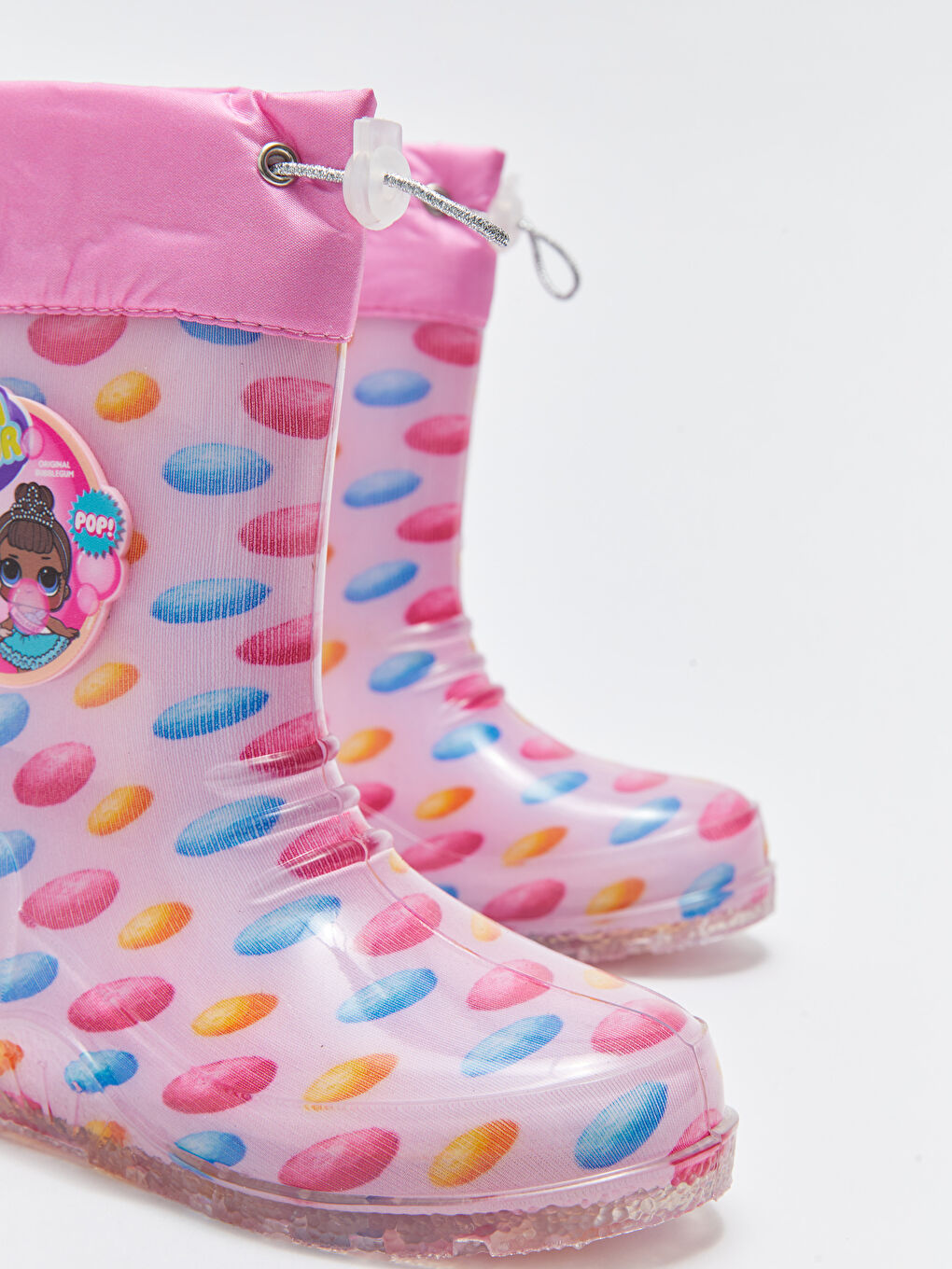 Pembe LOL Lisanslı Kız Çocuk Yağmur Botu-2