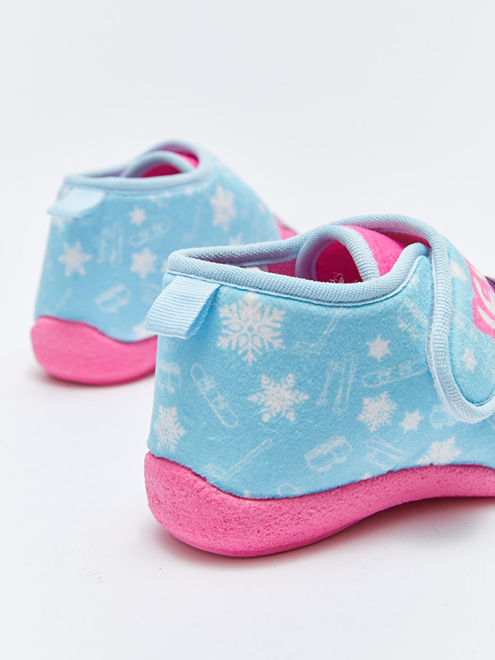 Turkuaz LOL Lisanslı Cırt Cırtlı Kız Çocuk Panduf-4