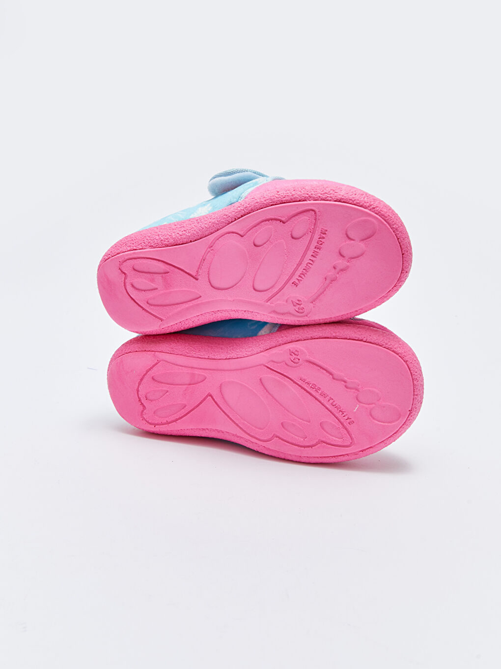 Turkuaz LOL Lisanslı Cırt Cırtlı Kız Çocuk Panduf-3