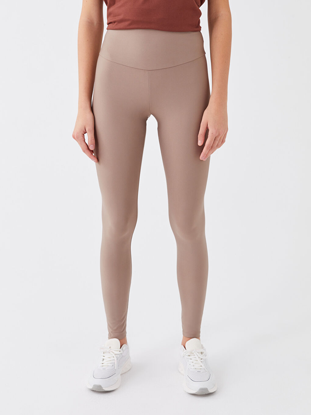 Women's Elastic Waist Printed Sport Leggings-3