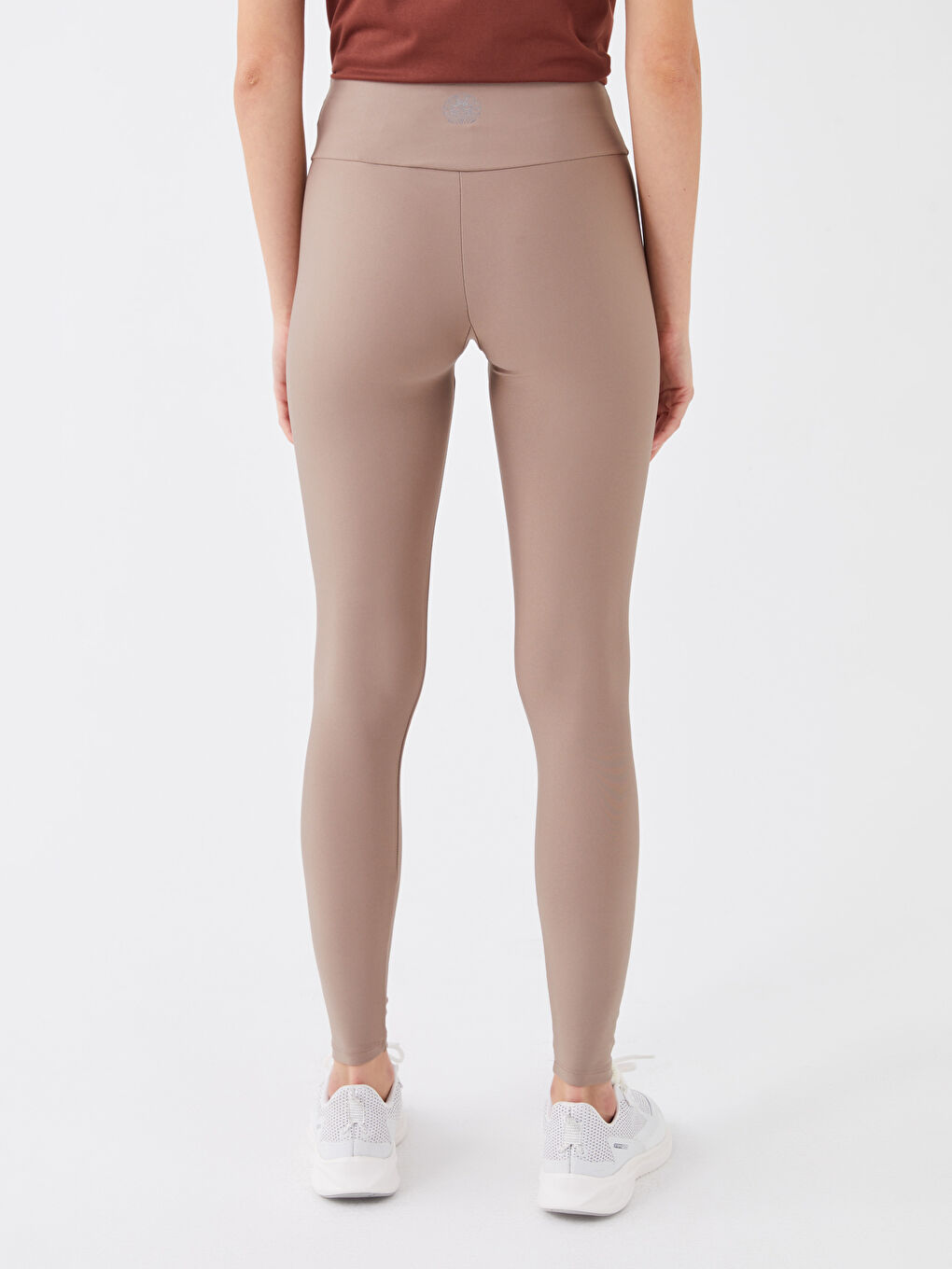 Women's Elastic Waist Printed Sport Leggings-4