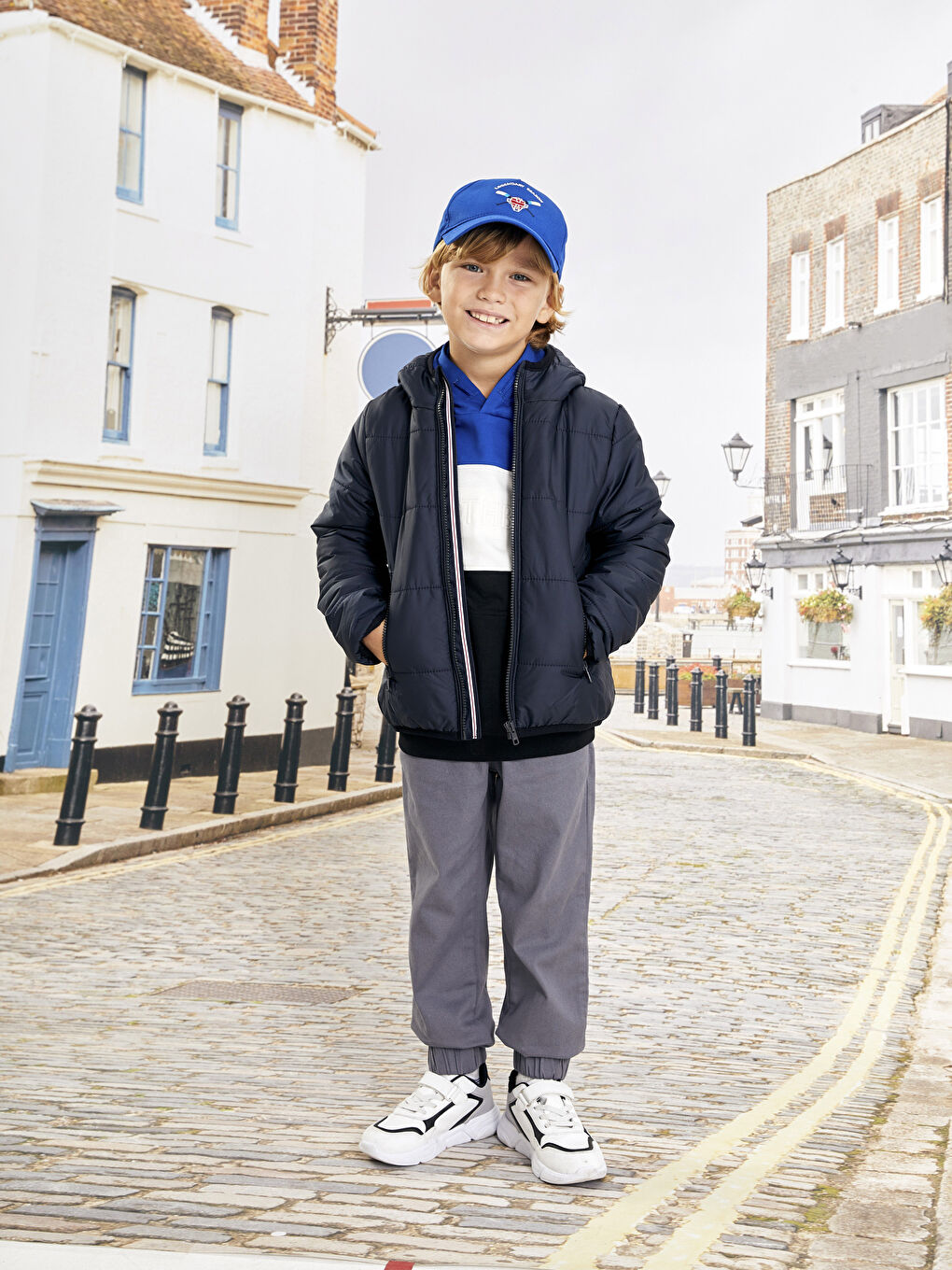 Kapüşonlu Basic Erkek Çocuk Şişme Mont-2