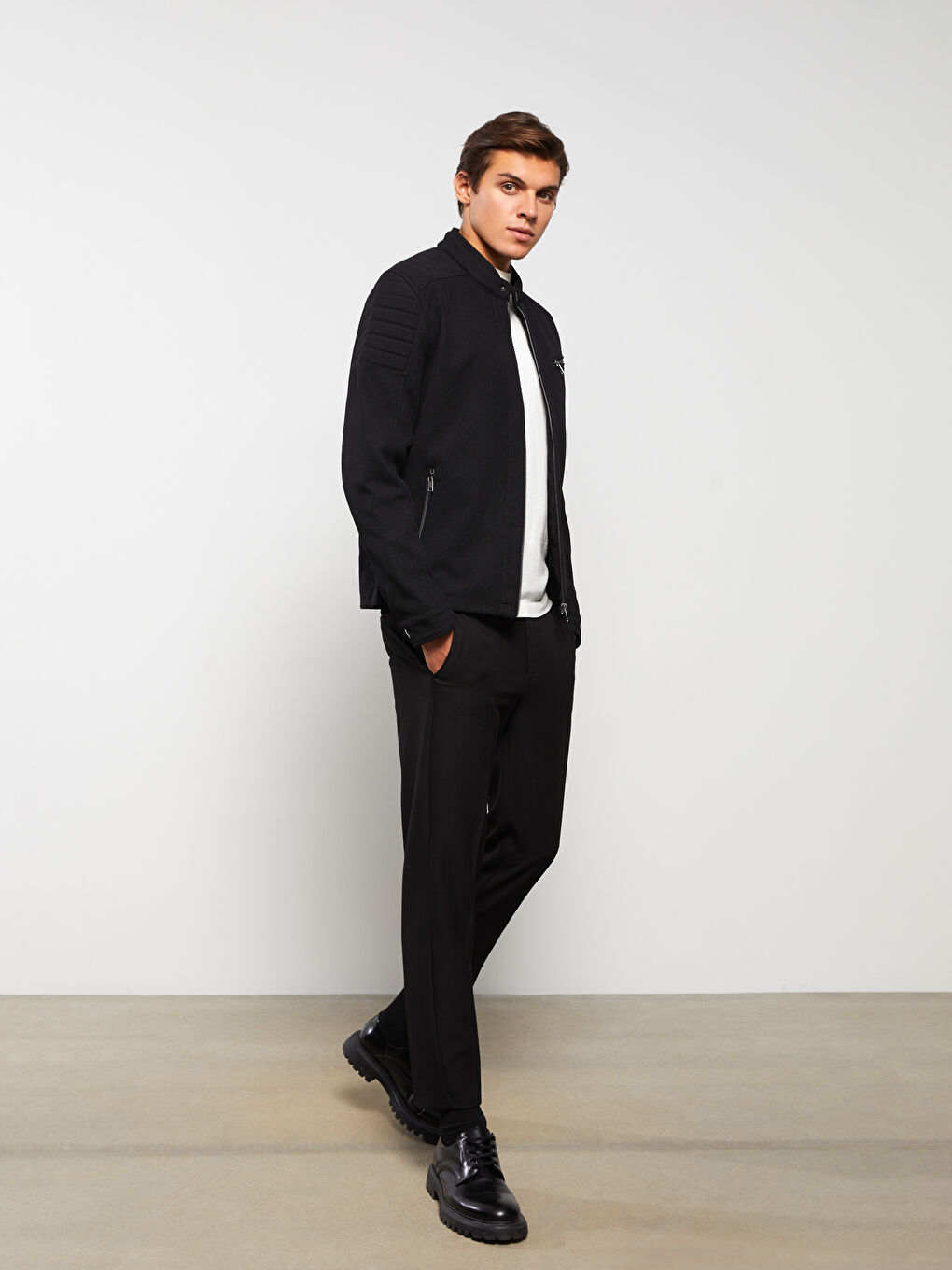 Siyah Slim Fit Erkek Pantolon