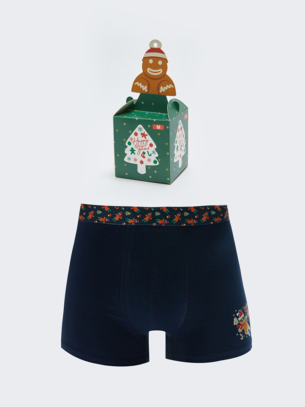 Boxer Standard à Motif Thème de Noël pour Hommes