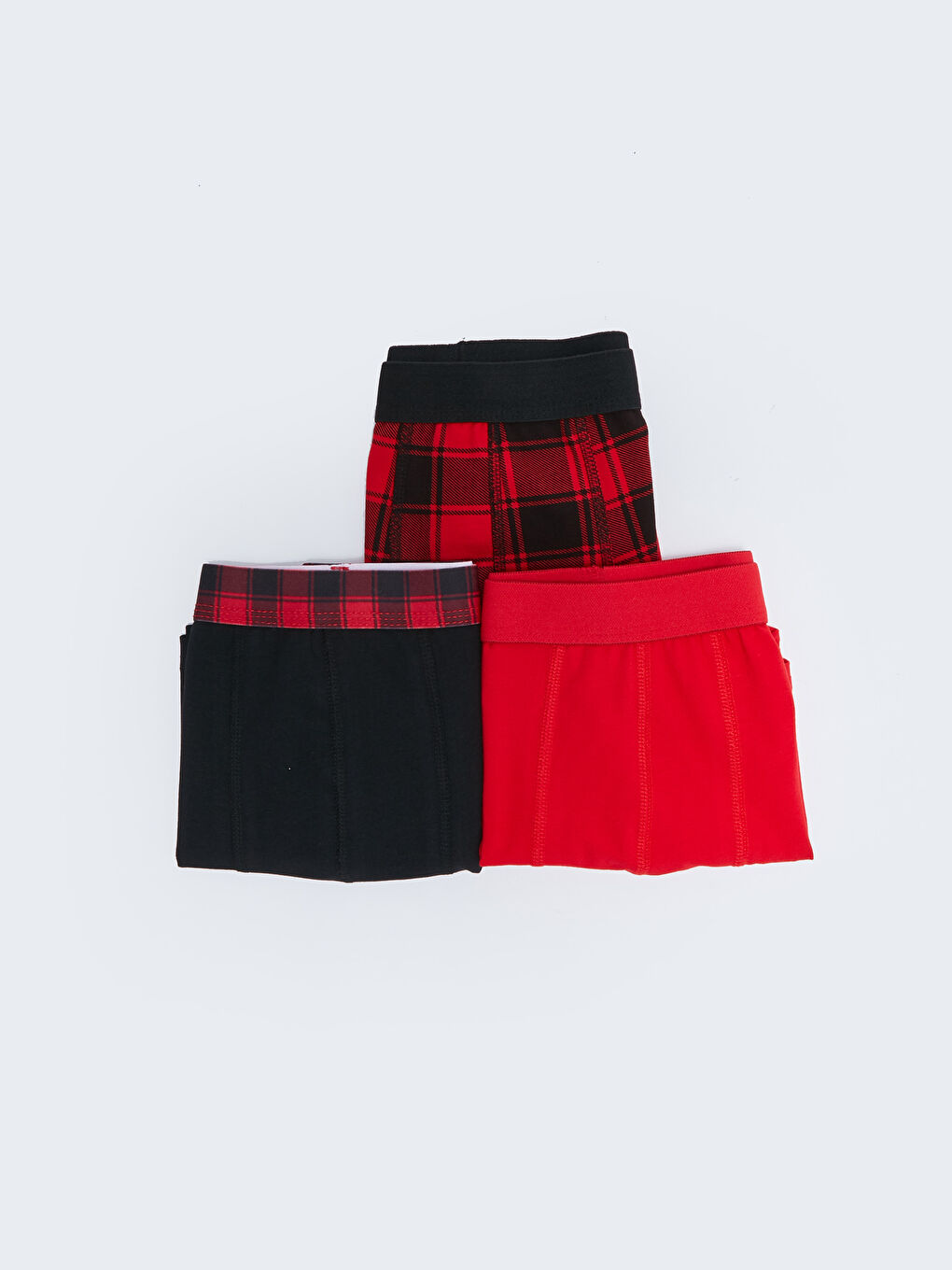 Standard Fit Baumwoll-Stretch Herren Boxershorts 3er-Pack-1