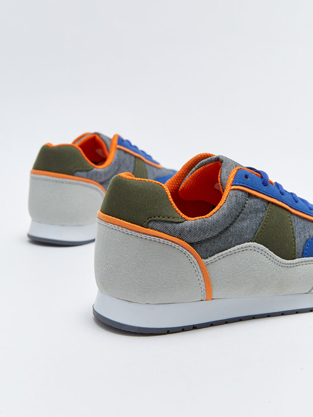 Karışık Bağcıklı Erkek Çocuk Spor Ayakkabı-4