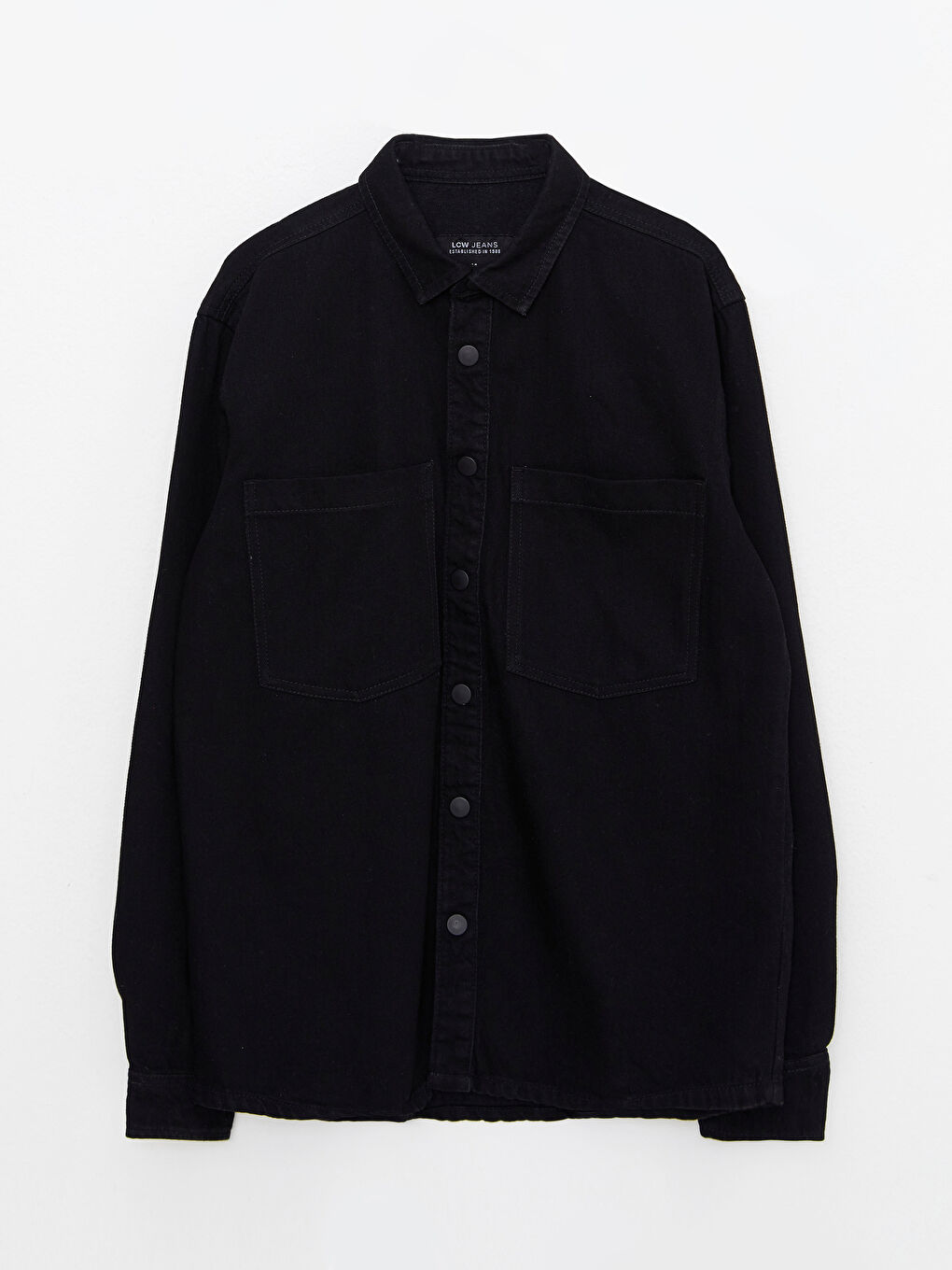 Standard Fit Men's Denim Jacket-5
