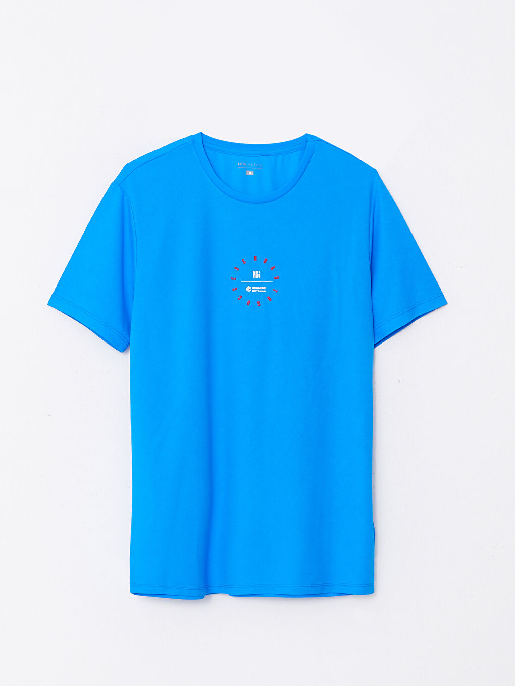 Crew Neck Short Sleeve Printed Men's Sports T-Shirt-6