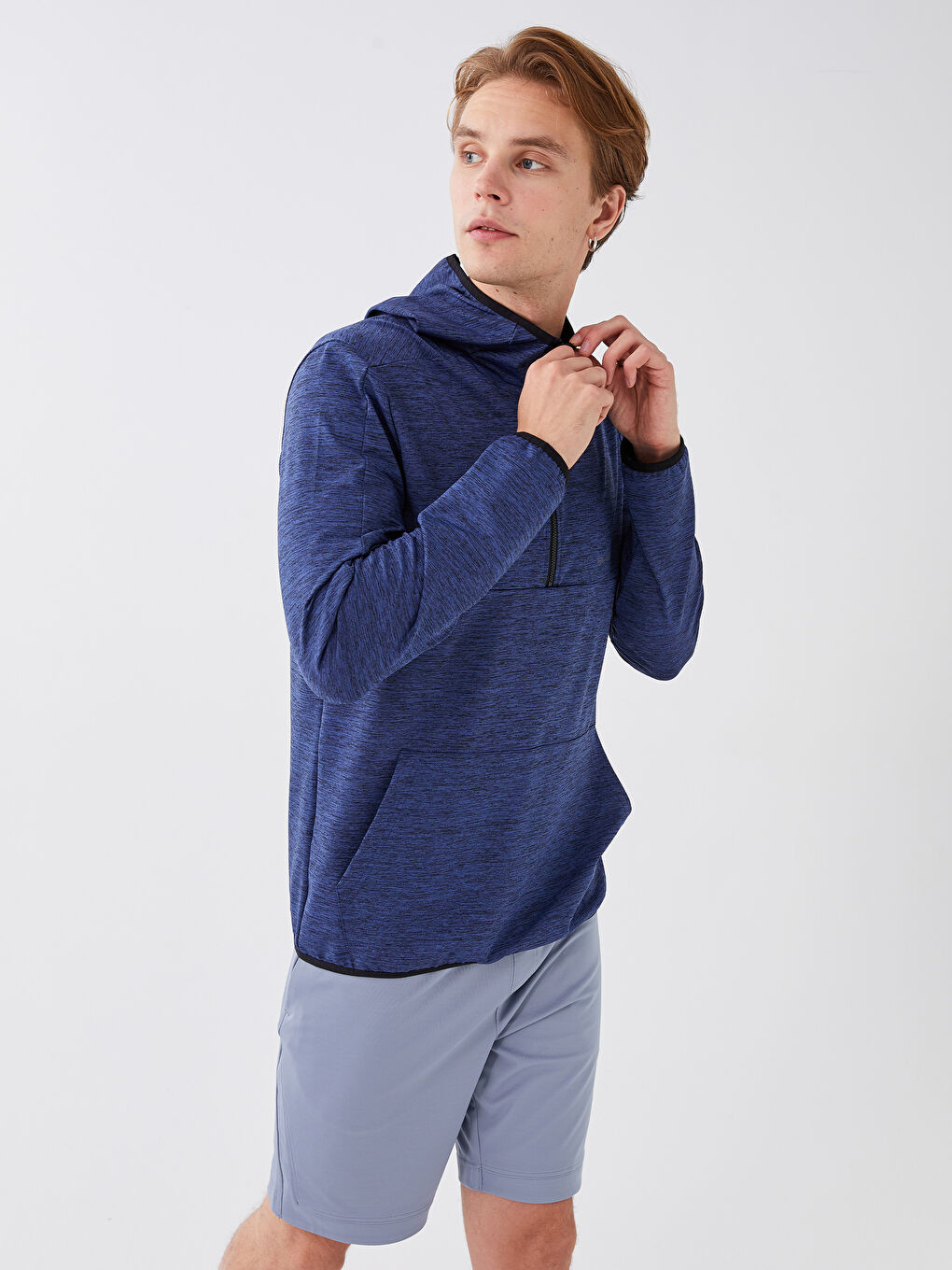 Long Sleeve Printed Men's Hoodie-1