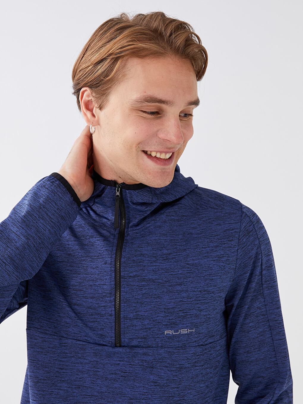 Long Sleeve Printed Men's Hoodie-3