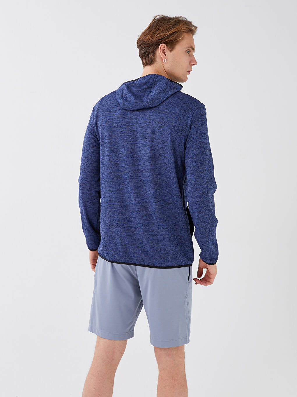 Long Sleeve Printed Men's Hoodie-5