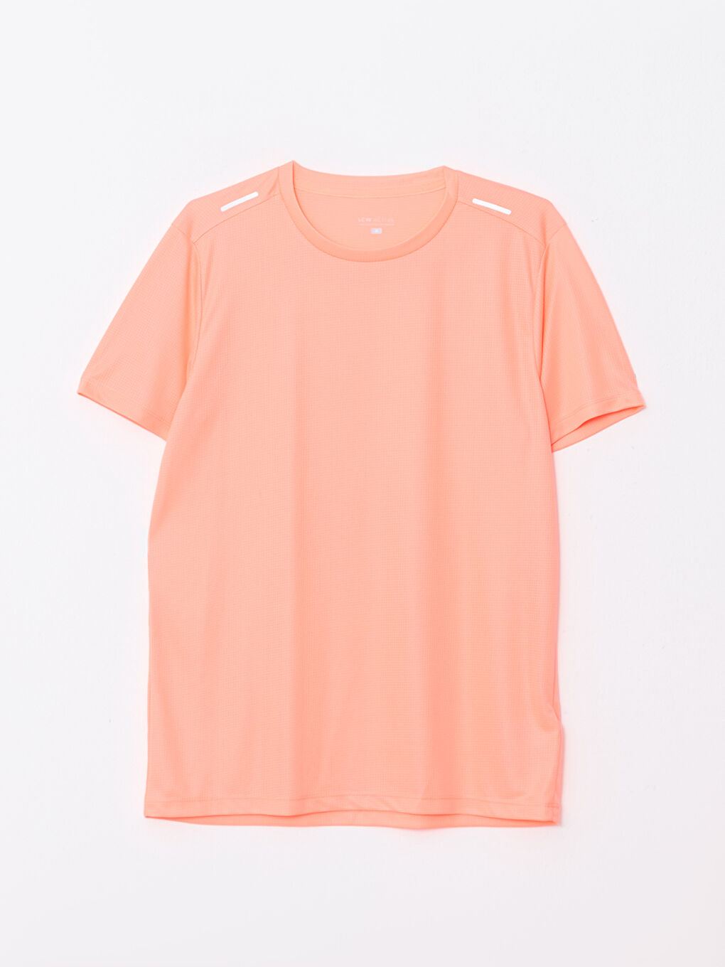 Mercan Bisiklet Yaka Kısa Kollu Erkek Spor Tişört-5