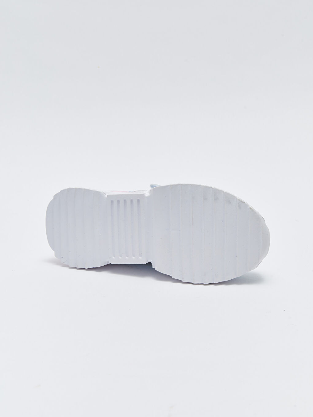 Mavi Frozen Lisanslı Işıklı Bağcık ve Cırt Cırtlı Kız Çocuk Spor Ayakkabı-4